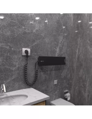 Elektrinis rankšluosčių džiovintuvas SMART ELECTRO 400x100 juodos sp., Laris