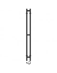 Elektrinis rankšluosčių džiovintuvas DUET 80x1200 juodos sp., Laris