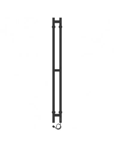 Elektrinis rankšluosčių džiovintuvas DUET 80x1200 juodos sp., Laris