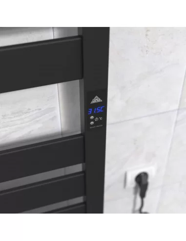 Elektrinis rankšluosčių džiovintuvas GEFEST PREMIUM 500x1200 juodos sp., Laris