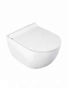 Pakabinamas unitazas Uni Chrome Rim, RAVAK