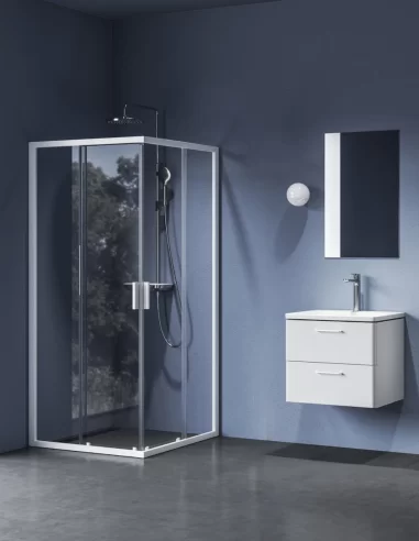 Dušo kabina Blix II NBLRV2, balta mat., RAVAK