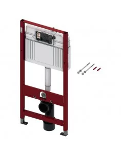 Pakabinamas unitazas SINTO 3.0 su TECE rėmu ir TeceBase nuleidimo plokštele