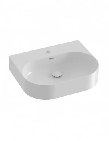 Praustuvas Ceramic Slim Wall O, pakabinamas, Balta, RAVAK