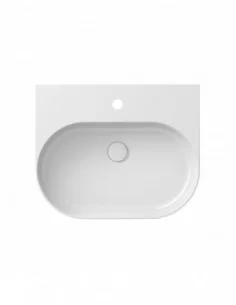 Praustuvas Ceramic Slim Wall O, pakabinamas, Balta, RAVAK