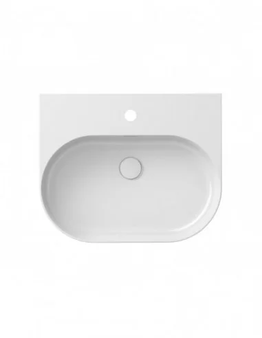 Praustuvas Ceramic Slim Wall O, pakabinamas, Balta, RAVAK