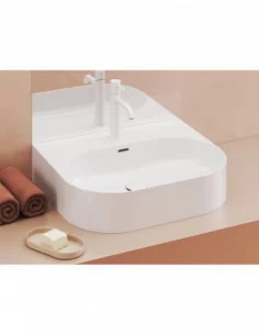 Praustuvas Ceramic Slim Wall O, pakabinamas, Balta, RAVAK