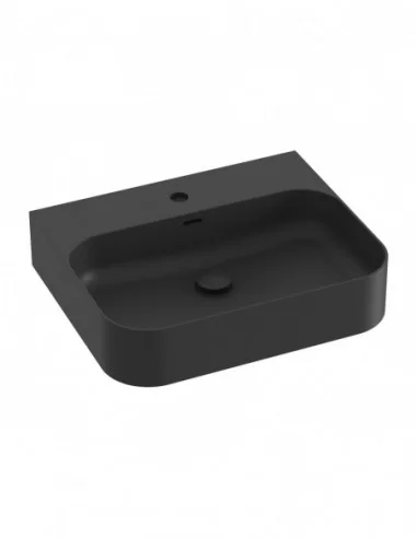 Praustuvas Ceramic Slim Wall R, pakabinamas, Juodas matinis, RAVAK