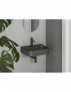 Praustuvas Ceramic Slim Wall R, pakabinamas, Antracitas, RAVAK