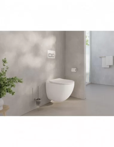 WC Chrome AquaSpin set, Balta, RAVAK