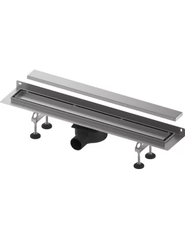Dušo latako komplektas TECElinus 2in1 montuojamas prie sienos 700 mm, TECE