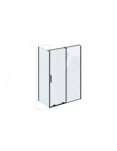 Stacionari sienelė Roll ROPS, juodos sp., RAVAK