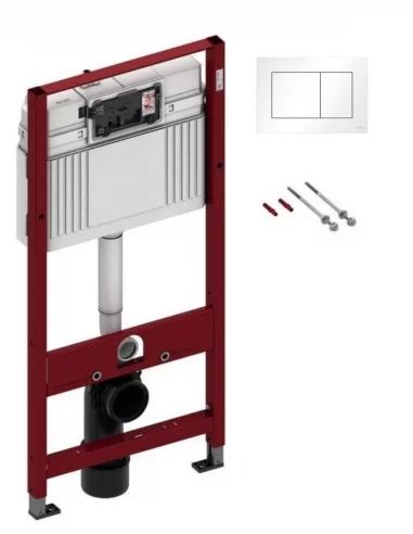 Potinkinis rėmas TeceBase su NOW baltos sp. mygtuku, Tece