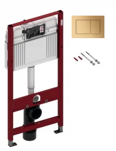 Potinkinis rėmas TeceBase su NOW metalic žalvario sp. mygtuku, Tece