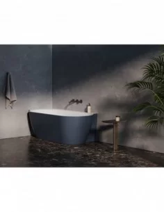 Vonia Freedom Corner II Tec, Deepsea blue/balta, RAVAK