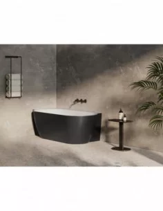 Vonia Freedom Corner II Tec, Juoda/balta, RAVAK