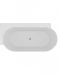 Vonia Freedom Corner II Tec, Juoda/balta, RAVAK