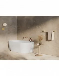 Vonia Freedom Corner II Tec, Balta matinis/balta, RAVAK