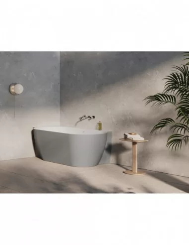 Vonia Freedom Corner II Tec, Smoke grey/balta, RAVAK