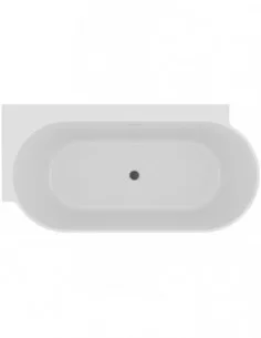 Vonia Freedom Corner II Tec, Smoke grey/balta, RAVAK