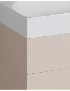 Spintelė po praustuvu SD Lite 80 K/D, Alabaster pink, RAVAK