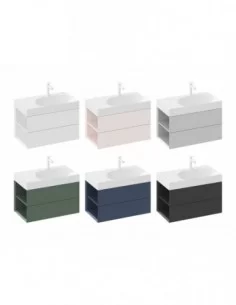 Spintelė po praustuvu SD Lite 80 K/D, Deepsea blue, RAVAK