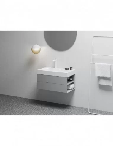 Spintelė po praustuvu SD Lite 80 K/D, Smoke grey, RAVAK