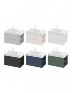 Spintelė po praustuvu SD Lite 80 K/D, Smoke grey, RAVAK