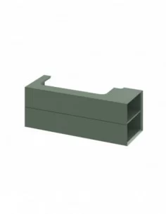 Spintelė po praustuvu SD Lite 120 K/D, Grey green, RAVAK