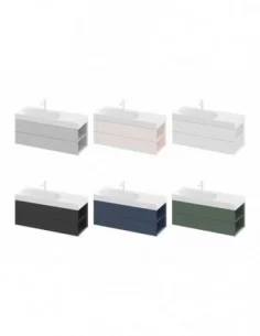 Spintelė po praustuvu SD Lite 120 K/D, Grey green, RAVAK