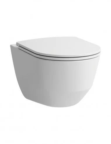 Pakabinamas unitazas Laufen Pro Rimless su TECE 32cm rėmu ir nuleidimo plokštele