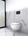 Pakabinamas unitazas BRAVA su TECEprofil rėmu ir nuleidimo plokštele