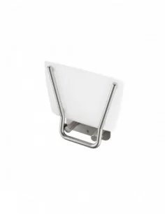 Sėdynė Ovo B II, Nerūdijantis plienas+opal, RAVAK