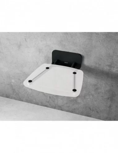 Sėdynė Ovo B II, Juoda+opal, RAVAK