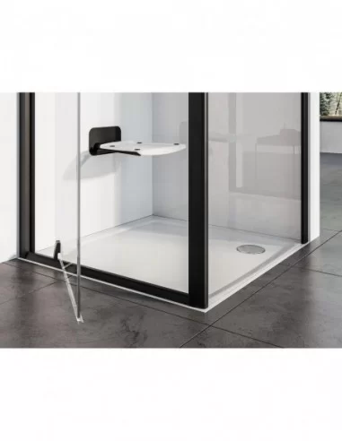 Sėdynė Ovo B II, Juoda+opal, RAVAK