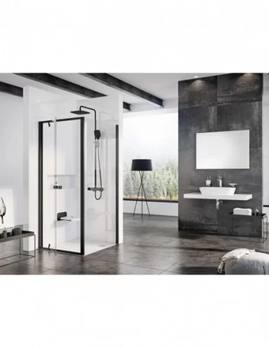 Sėdynė Ovo B II, Juoda+opal, RAVAK