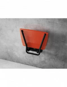 Sėdynė Ovo B II, Juoda+orange, RAVAK