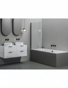 Vonios sienelė NVS1, Juodas, RAVAK