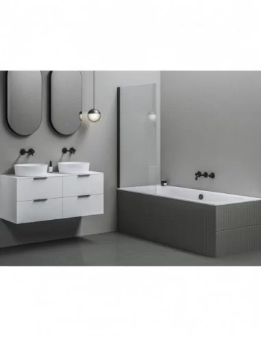 Vonios sienelė NVS1, Juodas, RAVAK