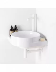 Praustuvo Yard 45 C laikiklis, Nerūdijantis plienas, RAVAK