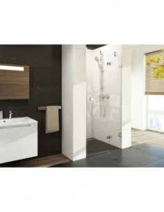 Dušo durys Brilliant BSD2, Chromo, RAVAK