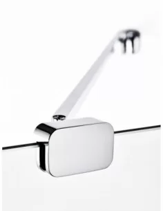 Dušo durys Brilliant BSD2, Chromo, RAVAK