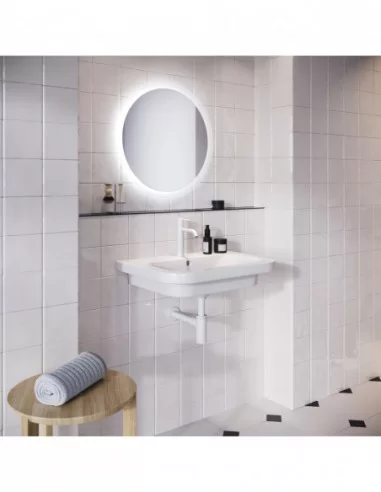 Praustuvas Chrome, Balta, RAVAK