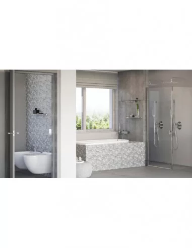 Stiklinė lentynėlė Chrome, Blizgus chromas, RAVAK