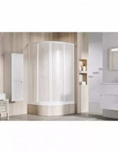 Žema dušo kabina Supernova SKCP4 Sabina, Balta, RAVAK