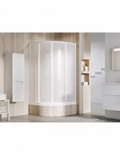 Žema dušo kabina Supernova SKCP4 Sabina, Balta, RAVAK