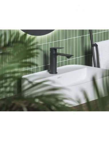 Praustuvo maišytuvas Plan PN 014.00, Juodas matinis, RAVAK