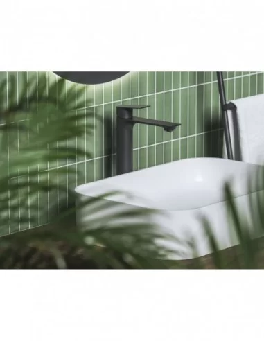 Praustuvo maišytuvas Plan PN 015.00, Juodas matinis, RAVAK