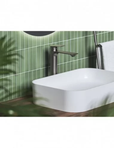 Praustuvo maišytuvas Plan PN 015.00, Šlifuoto grafito, RAVAK