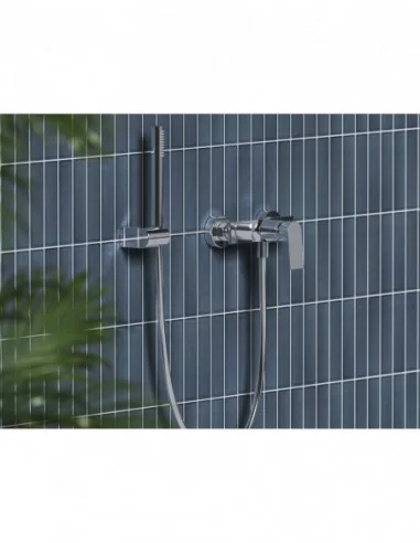 Sieninis dušo maišytuvas Plan, Blizgus chromas, RAVAK